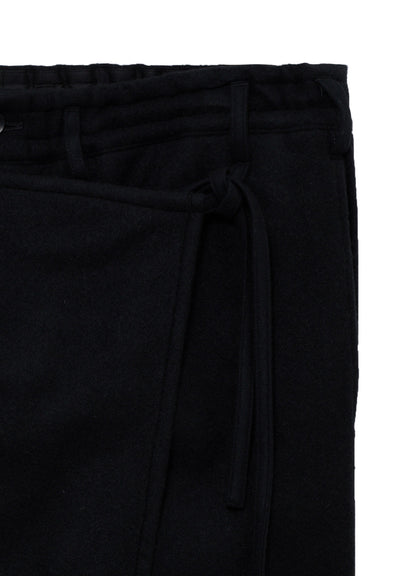 MELTON WOOL SKIRT PANTS