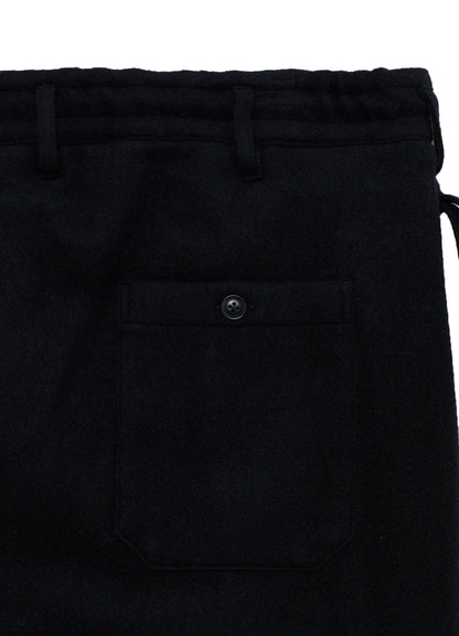 MELTON WOOL SKIRT PANTS
