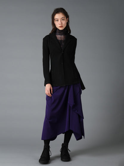 CREPE de CHINE SQUARE SKIRT