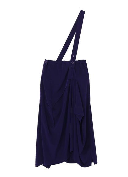 CREPE de CHINE SQUARE SKIRT