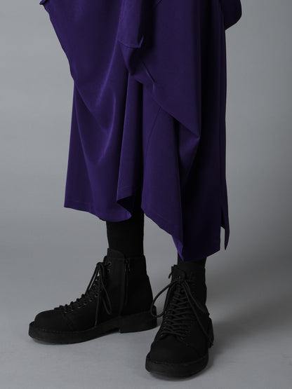 CREPE de CHINE SQUARE SKIRT