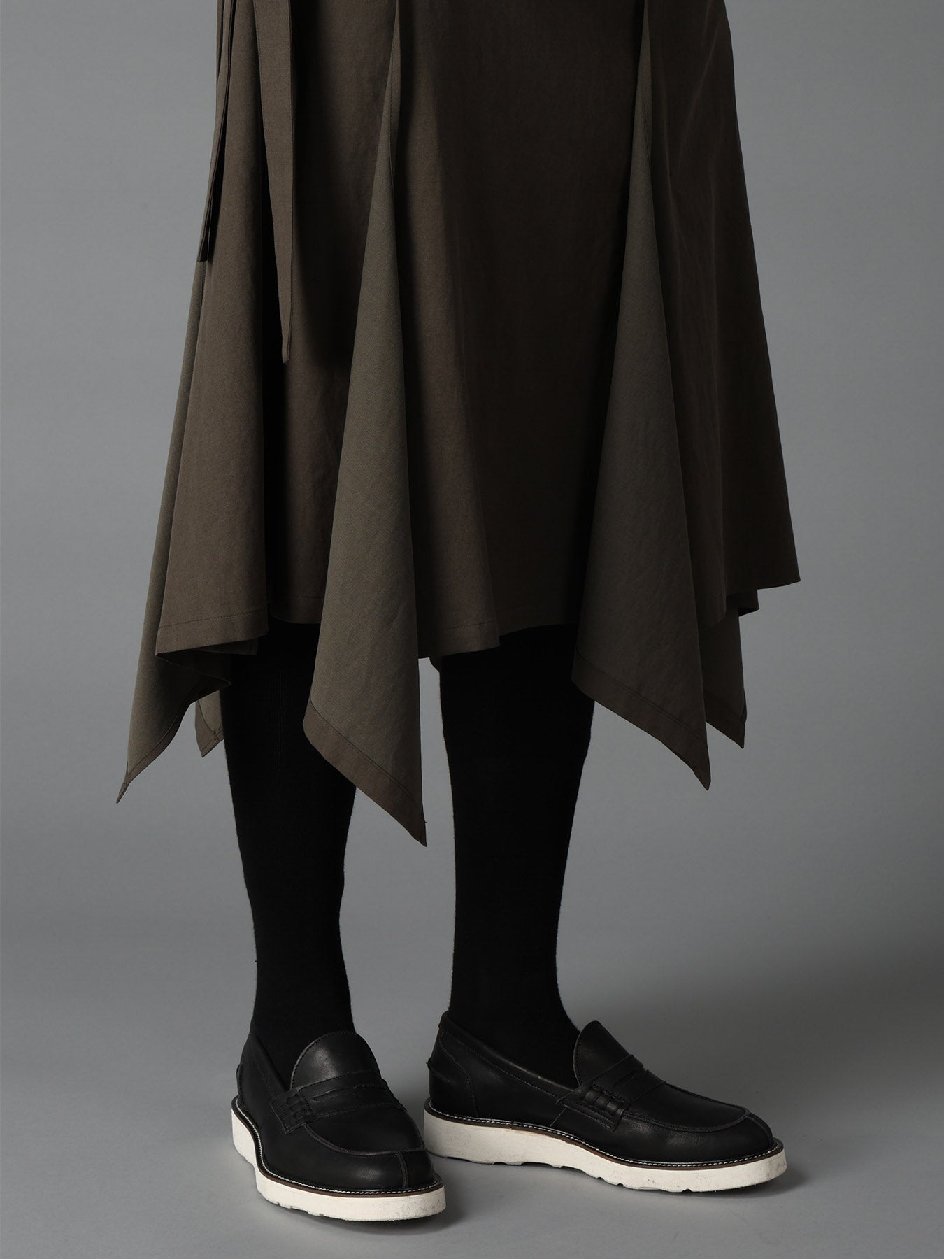 CELLULOSE COTTON BIO TWILL WRAP SKIRT