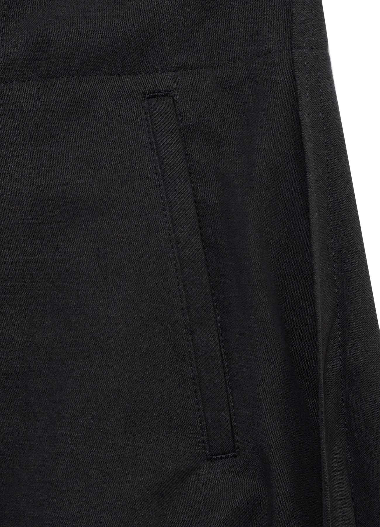 CELLULOSE COTTON BIO TWILL WRAP SKIRT