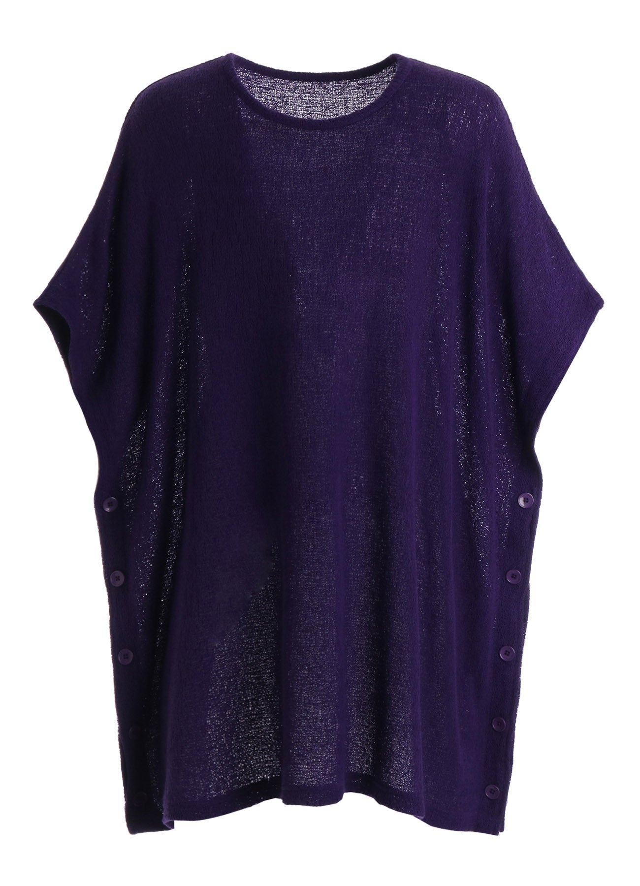 ヨシ SPIDER WEB KNIT SIDE-BUTTON BIG SHORT-SLEEVED T – THE SHOP YOHJI