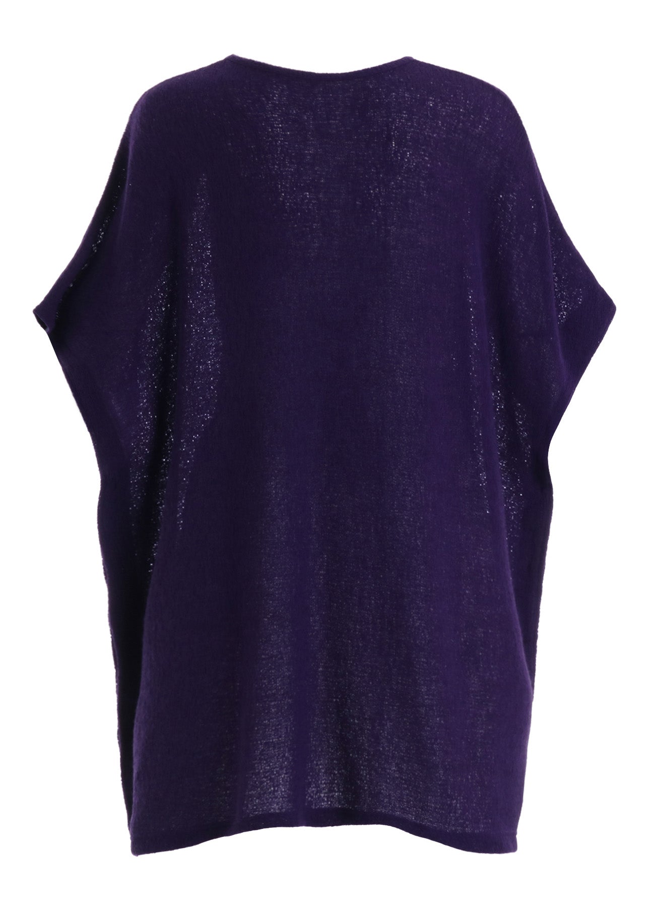 SPIDER WEB KNIT SIDE-BUTTON BIG SHORT-SLEEVED T – THE SHOP YOHJI