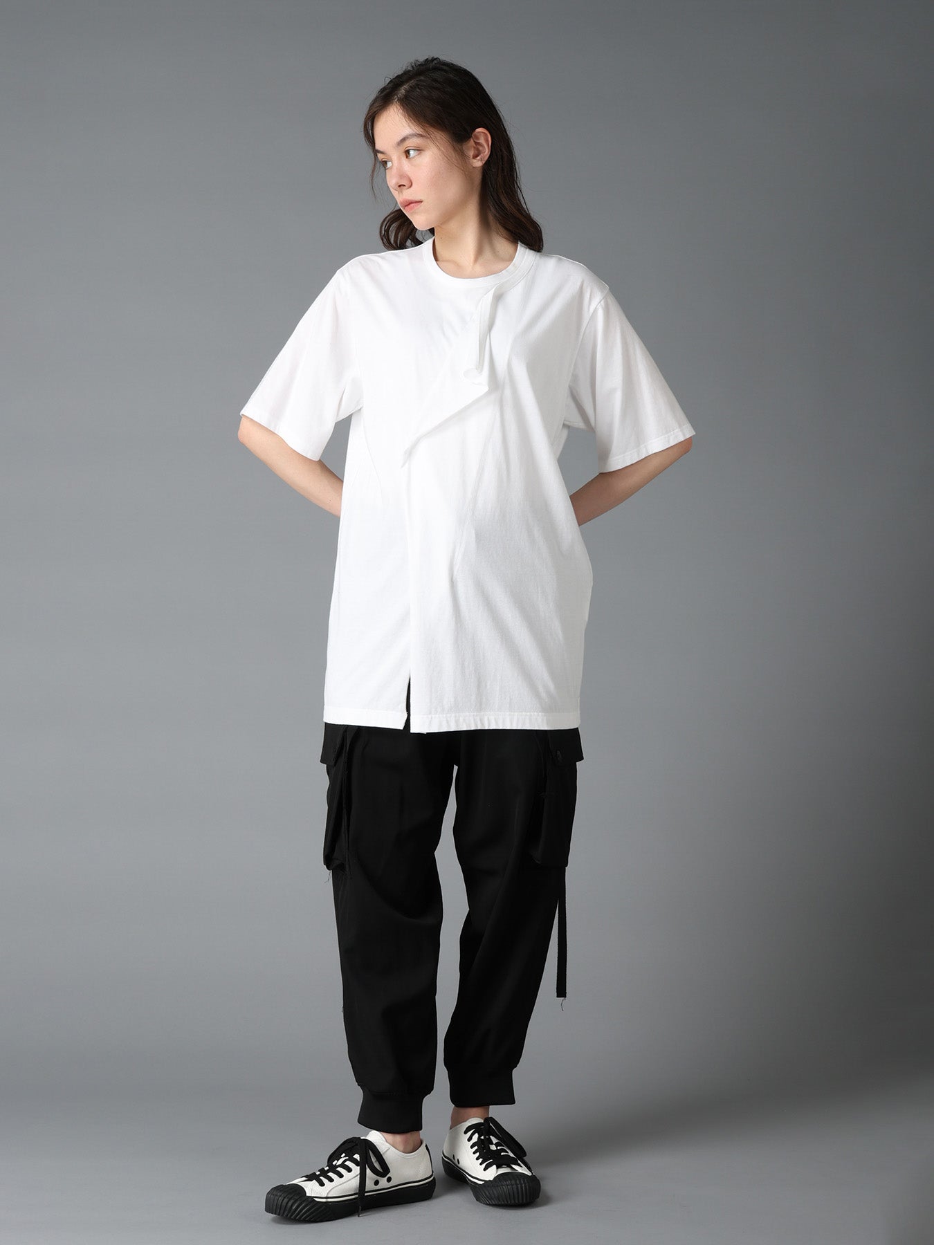 COTTON JERSEY SHORT SLEEVED T – THE SHOP YOHJI YAMAMOTO