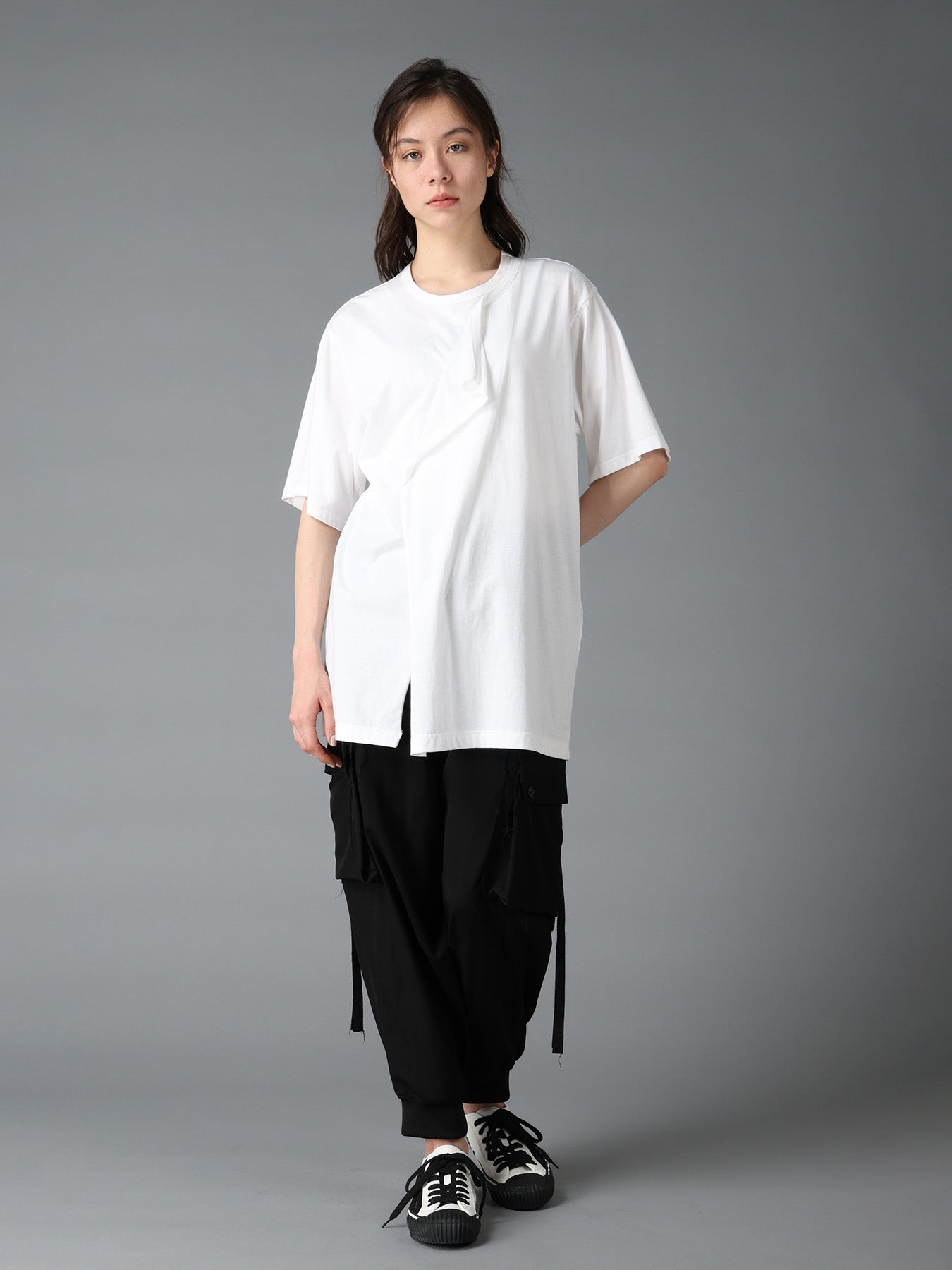 Y‘s yohji yamamoto ワイズ 白 ショートシャツ COTTON JERSEY SHORT SLEEVED T – THE SHOP YOHJI YAMAMOTO