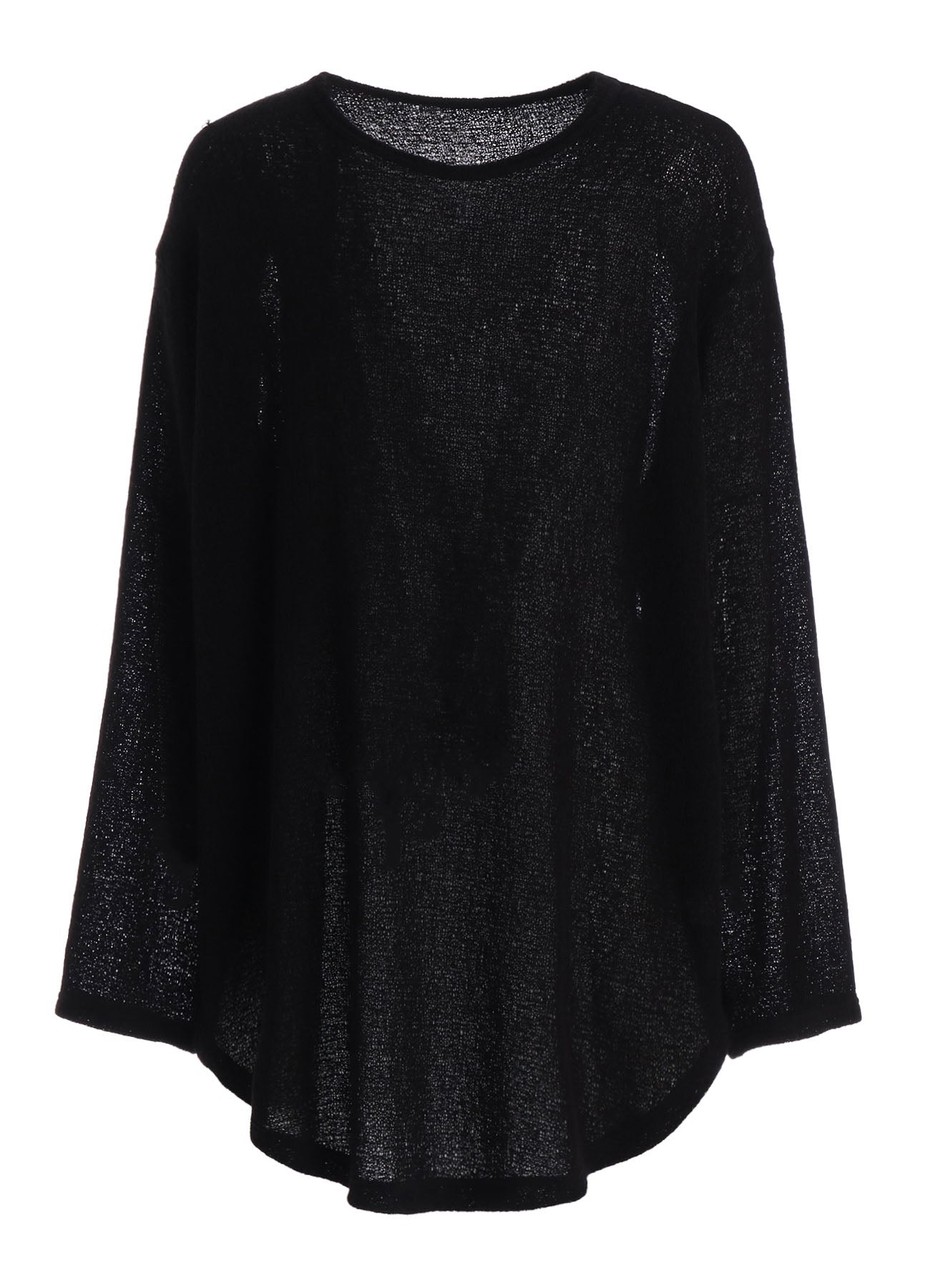 SPIDER WEB KNIT ROUND-HEM JUMBO LONG-SLEEVED T – THE SHOP YOHJI