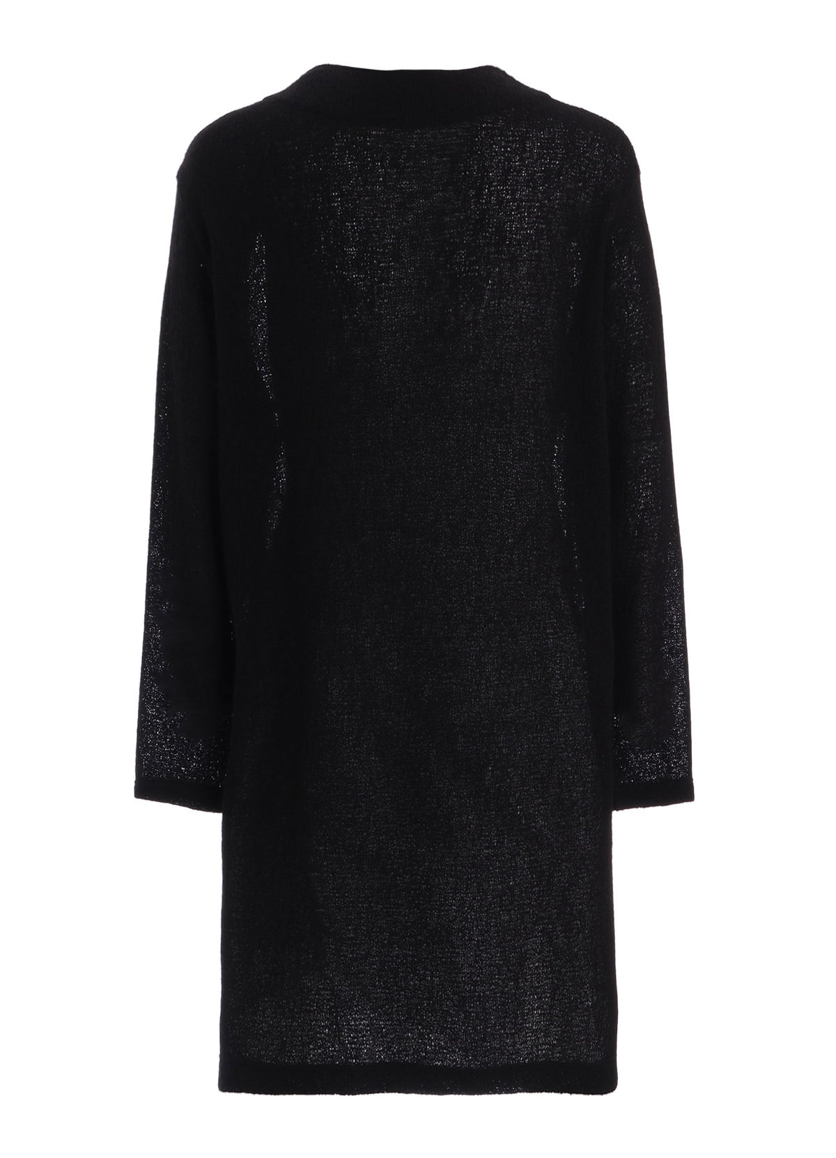 SPIDER WEB KNIT V-NECK LONG CARDIGAN