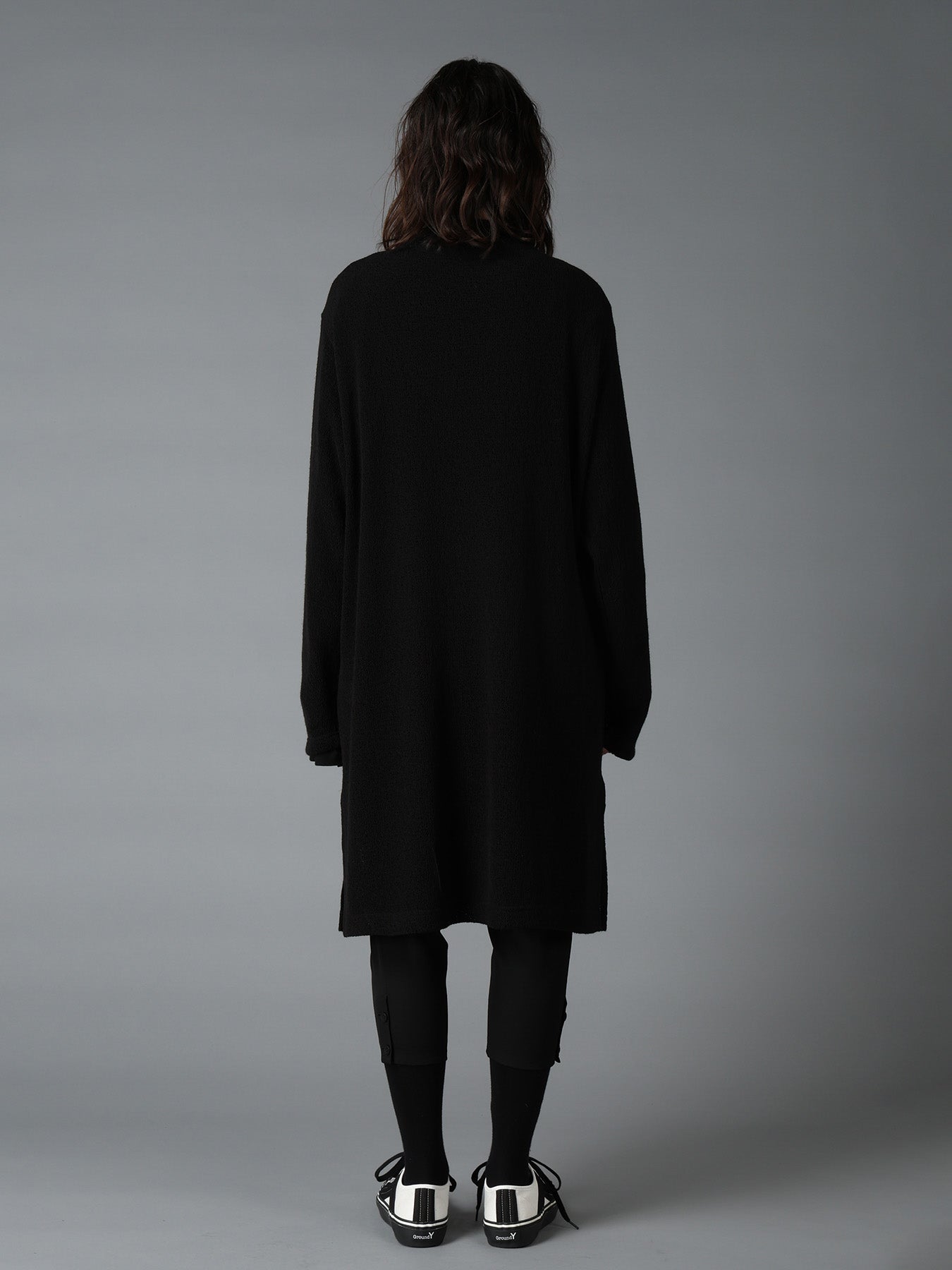 SPIDER WEB KNIT V-NECK LONG CARDIGAN – THE SHOP YOHJI YAMAMOTO