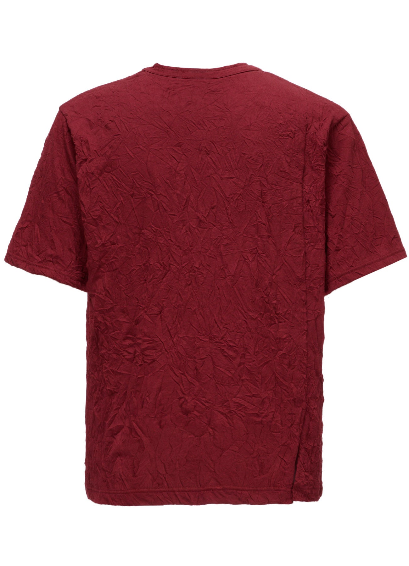 CATCH WASHER WRINKLE JERSEY MIX SHORT SLEEVED T