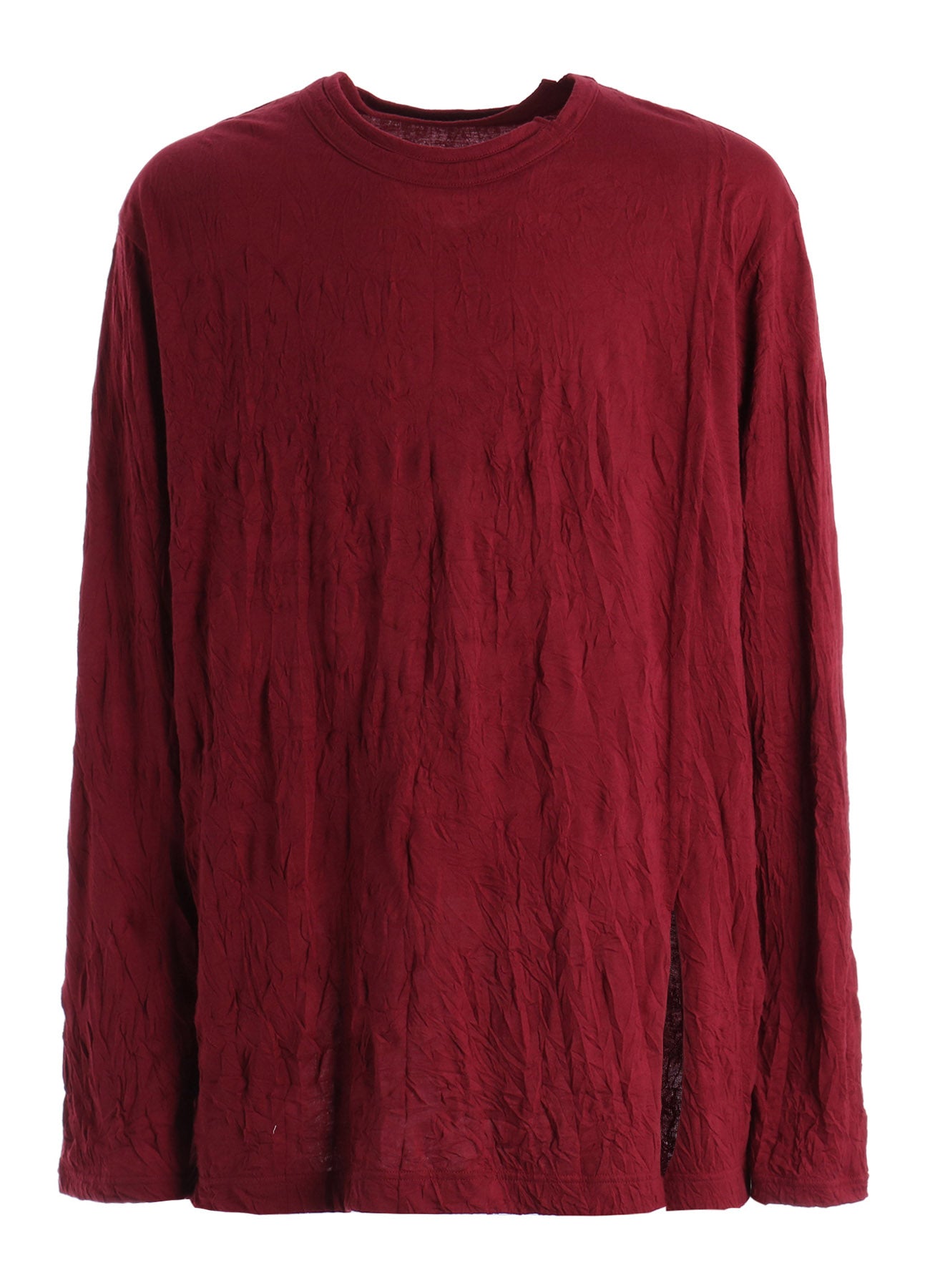 CATCH WASHER WRINKLE JERSEY MIX LONG SLEEVED T – THE SHOP YOHJI