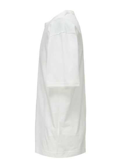 COTTON JERSEY CUT-OFF SHORT SLEEVED T