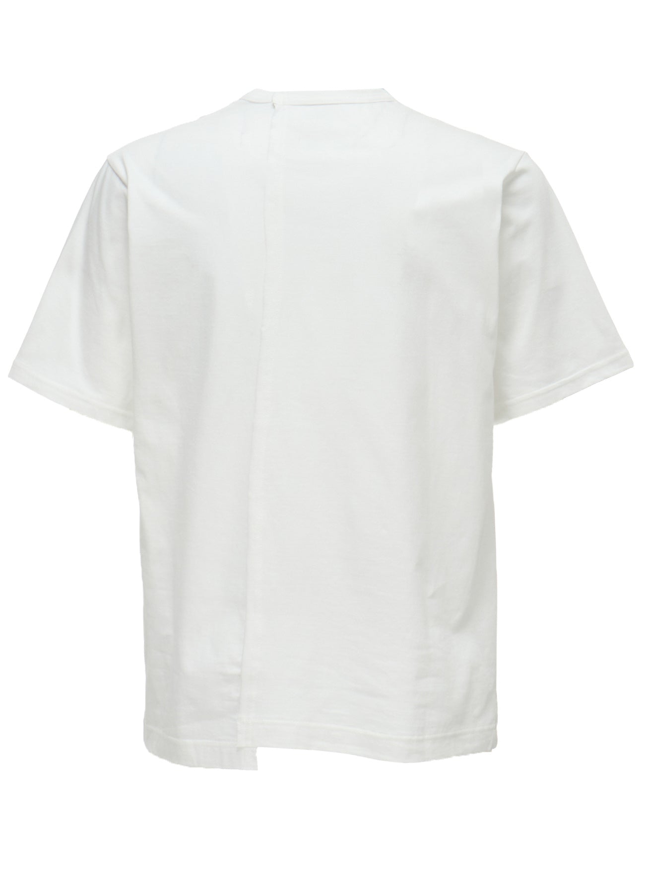 COTTON JERSEY CUT-OFF SHORT SLEEVED T