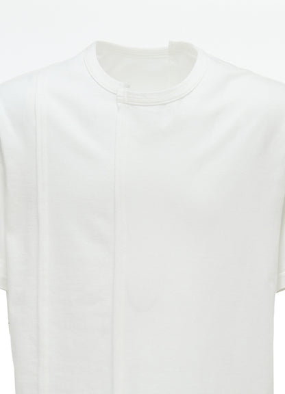 COTTON JERSEY CUT-OFF SHORT SLEEVED T