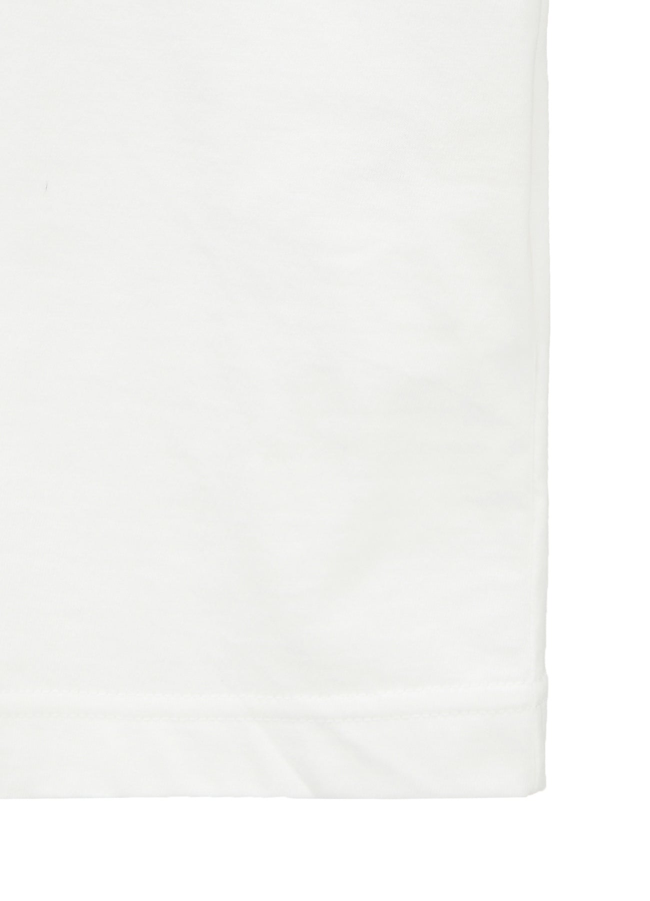 COTTON JERSEY CUT-OFF SHORT SLEEVED T