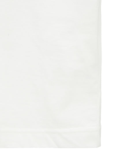 COTTON JERSEY CUT-OFF SHORT SLEEVED T