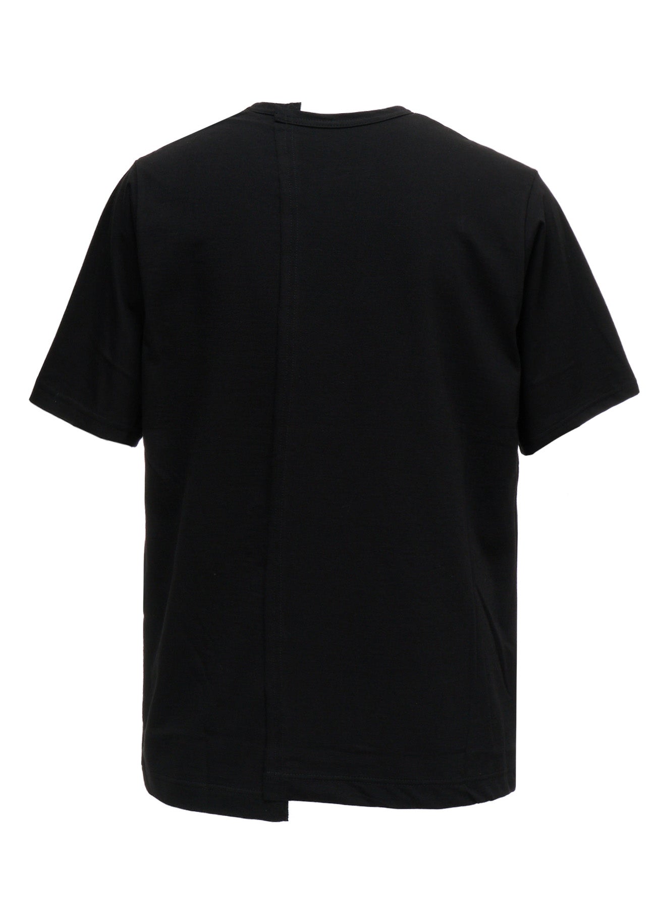 COTTON JERSEY CUT-OFF SHORT SLEEVED T