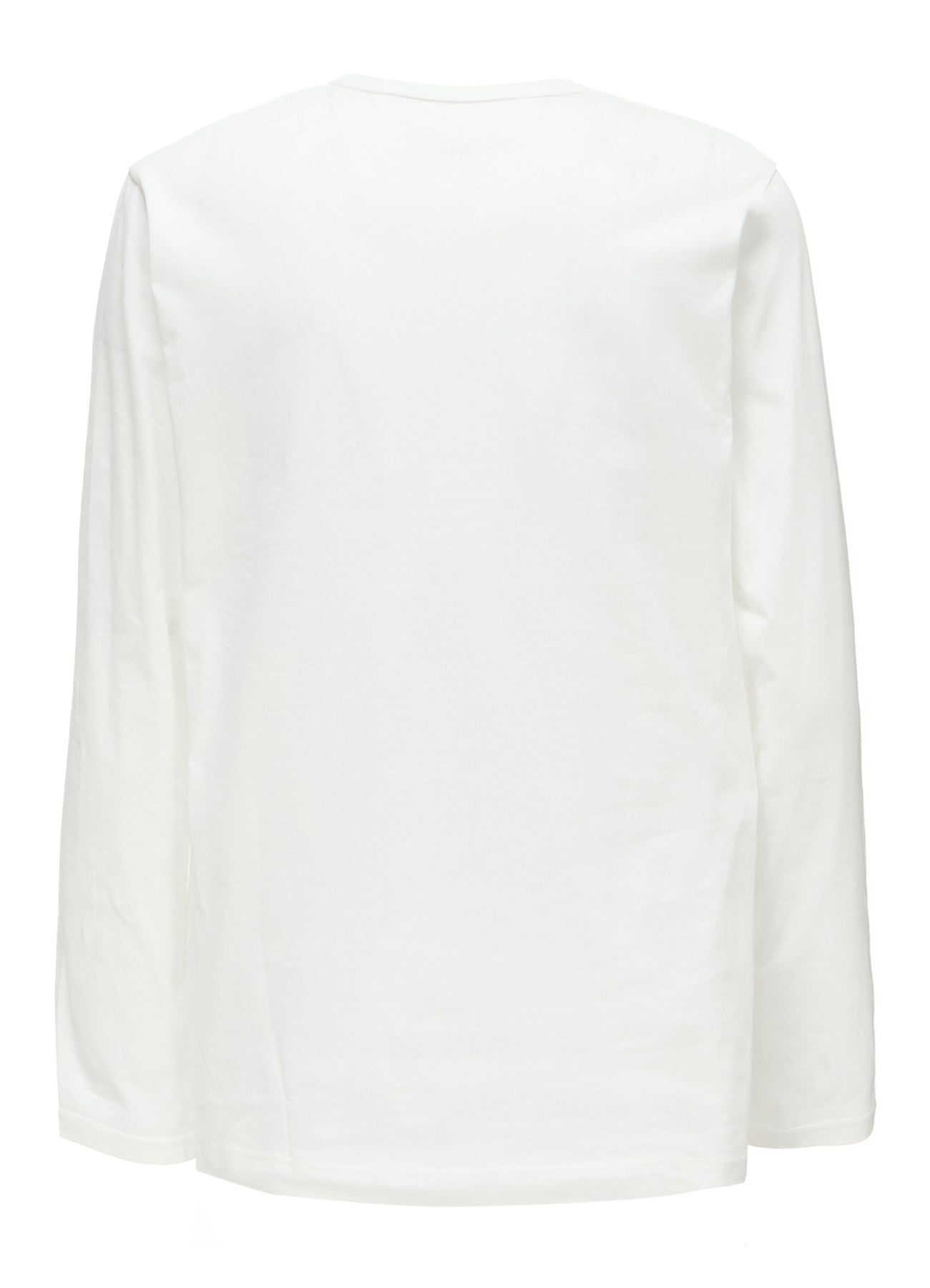 COTTON JERSEY CUT-OFF LONG SLEEVED T