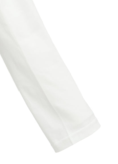 COTTON JERSEY CUT-OFF LONG SLEEVED T