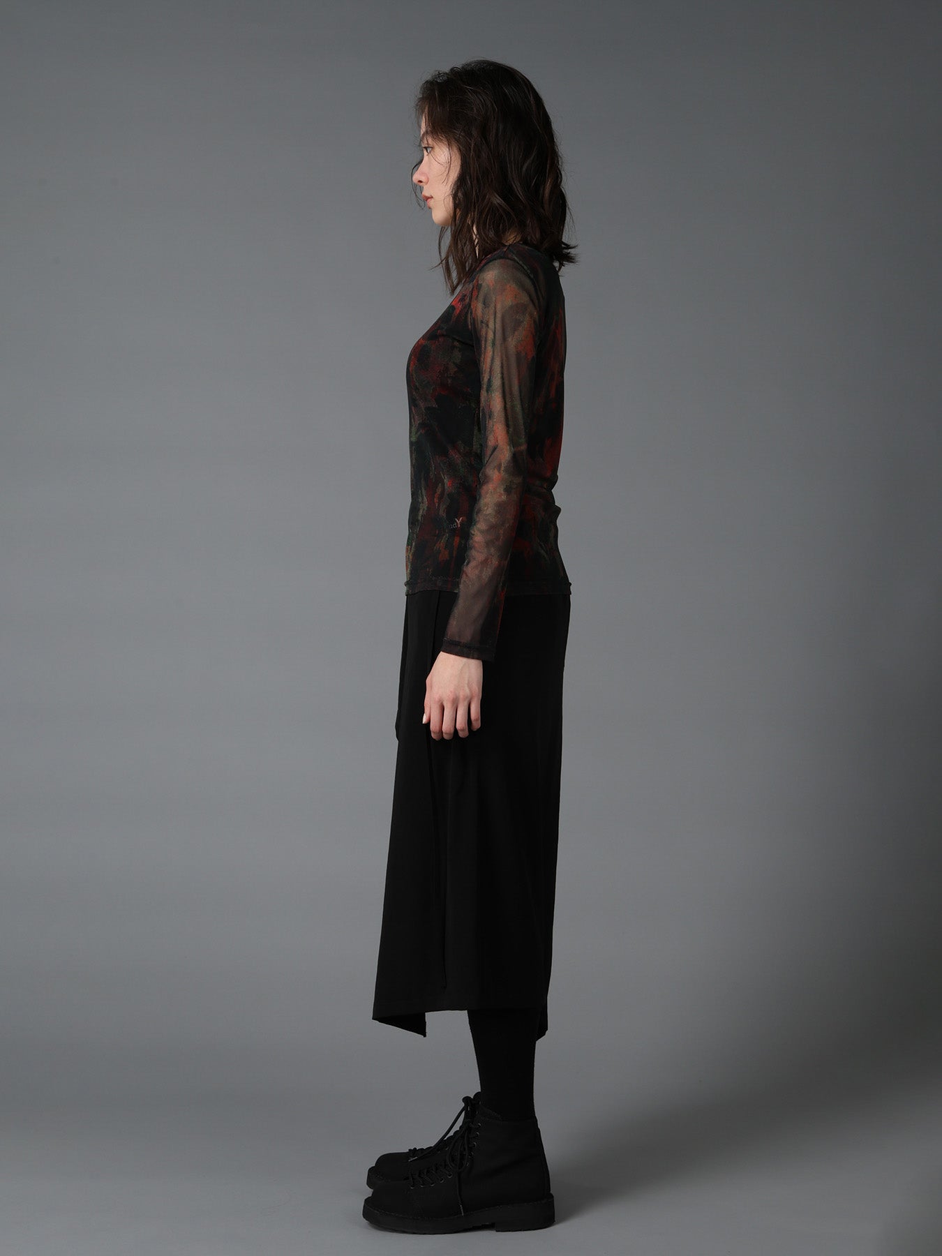 SHADOW FLORAL SOFT TULLE