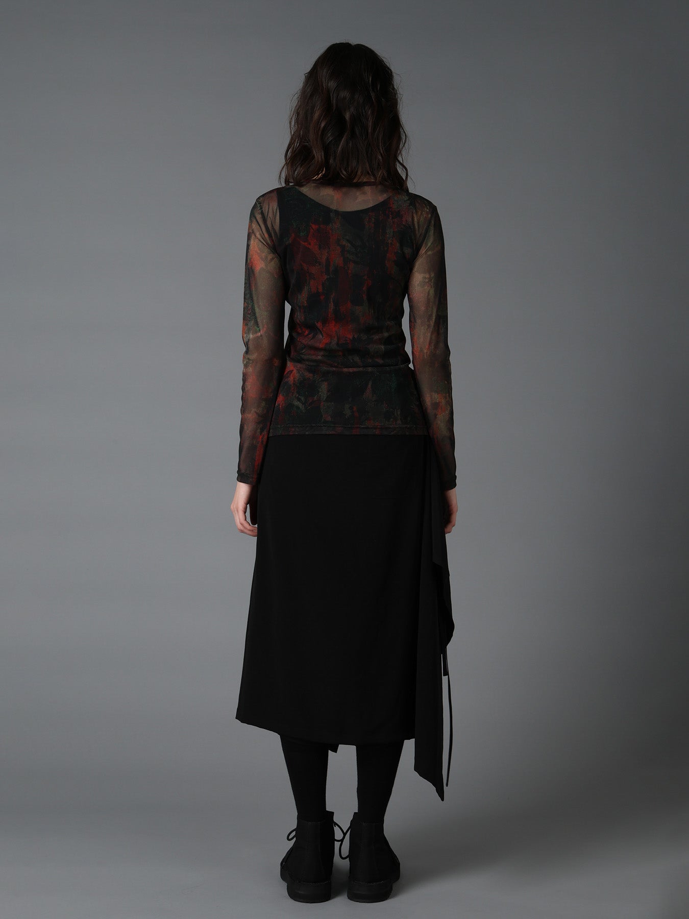 SHADOW FLORAL SOFT TULLE