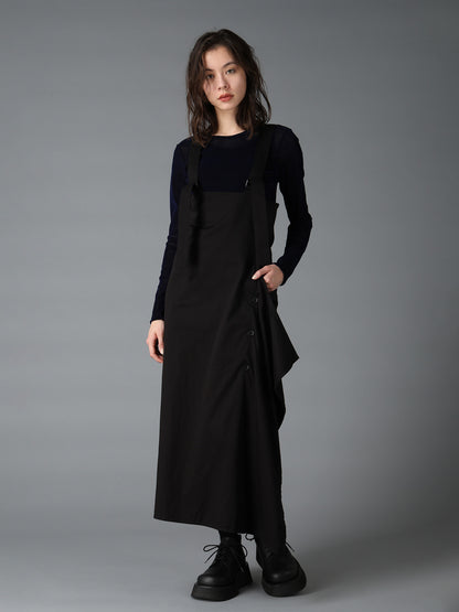 FLOCKED STRIPE ELBOW-CUT TULLE
