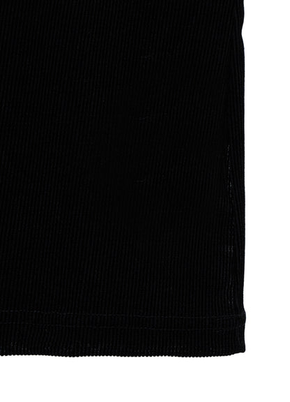 FLOCKED STRIPE ELBOW-CUT TULLE