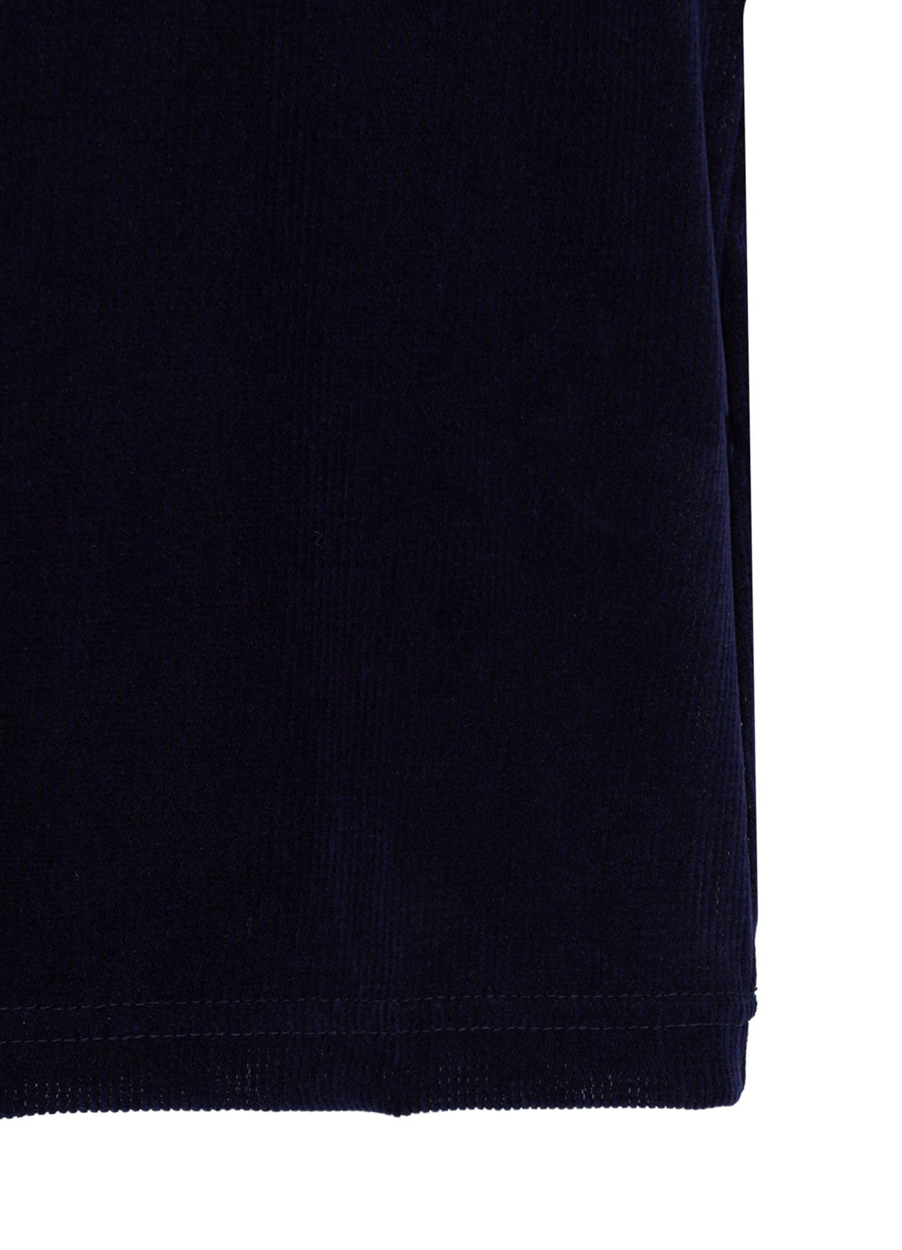 FLOCKED STRIPE HIGH-NECK TULLE