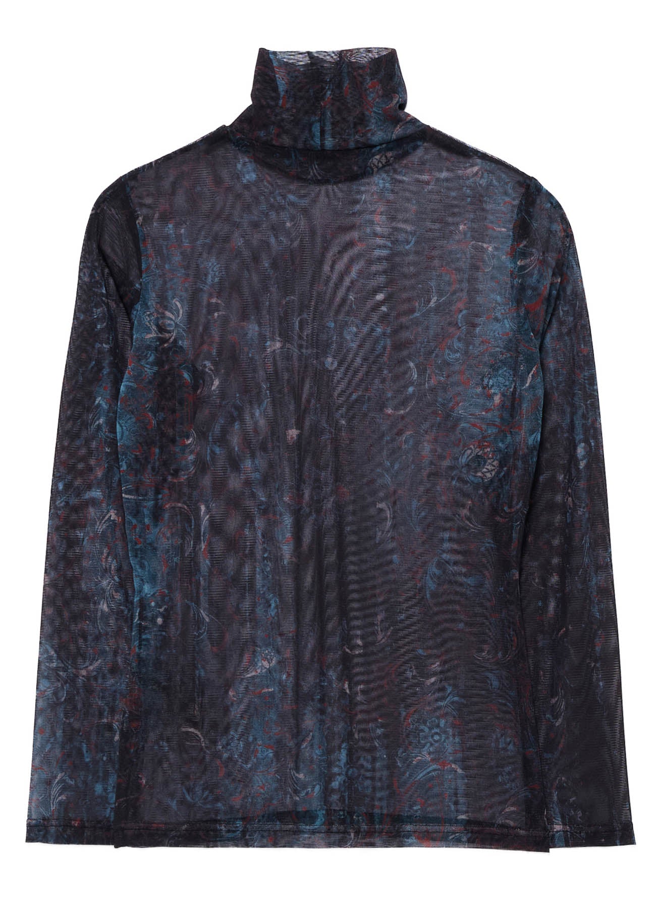 PAISLEY HIGH NECK SOFT TULLE