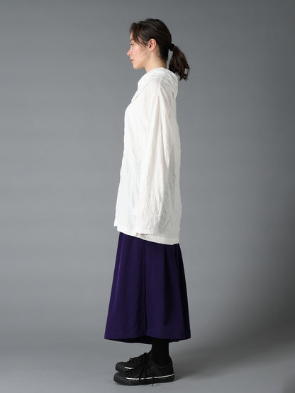 CATCH WASHER WRINKLE JERSEY TURTLENECK LONG SLEEVED T-SHIRT