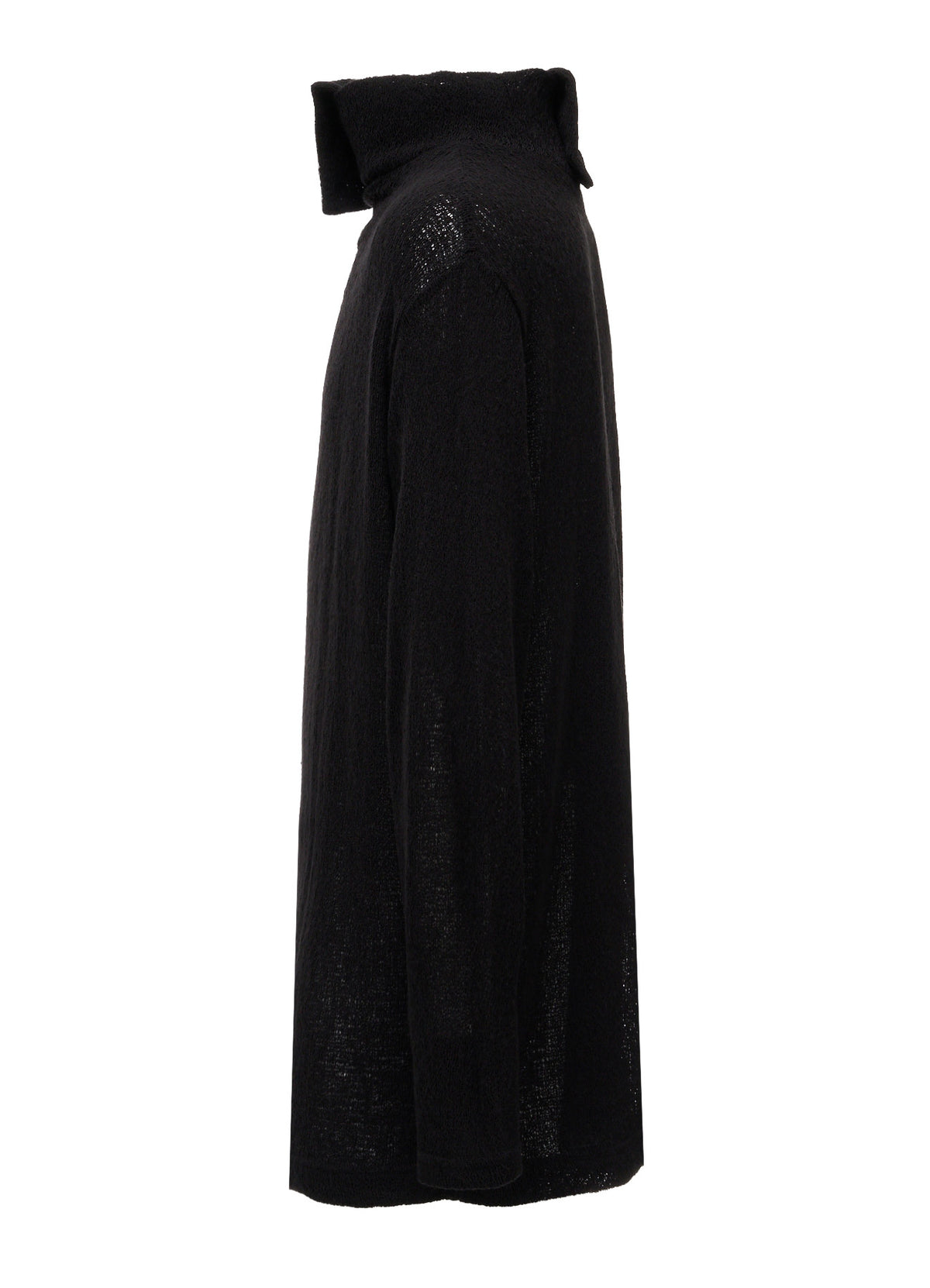 SPIDER WEB KNIT TURTLENECK LONG-SLEEVED T
