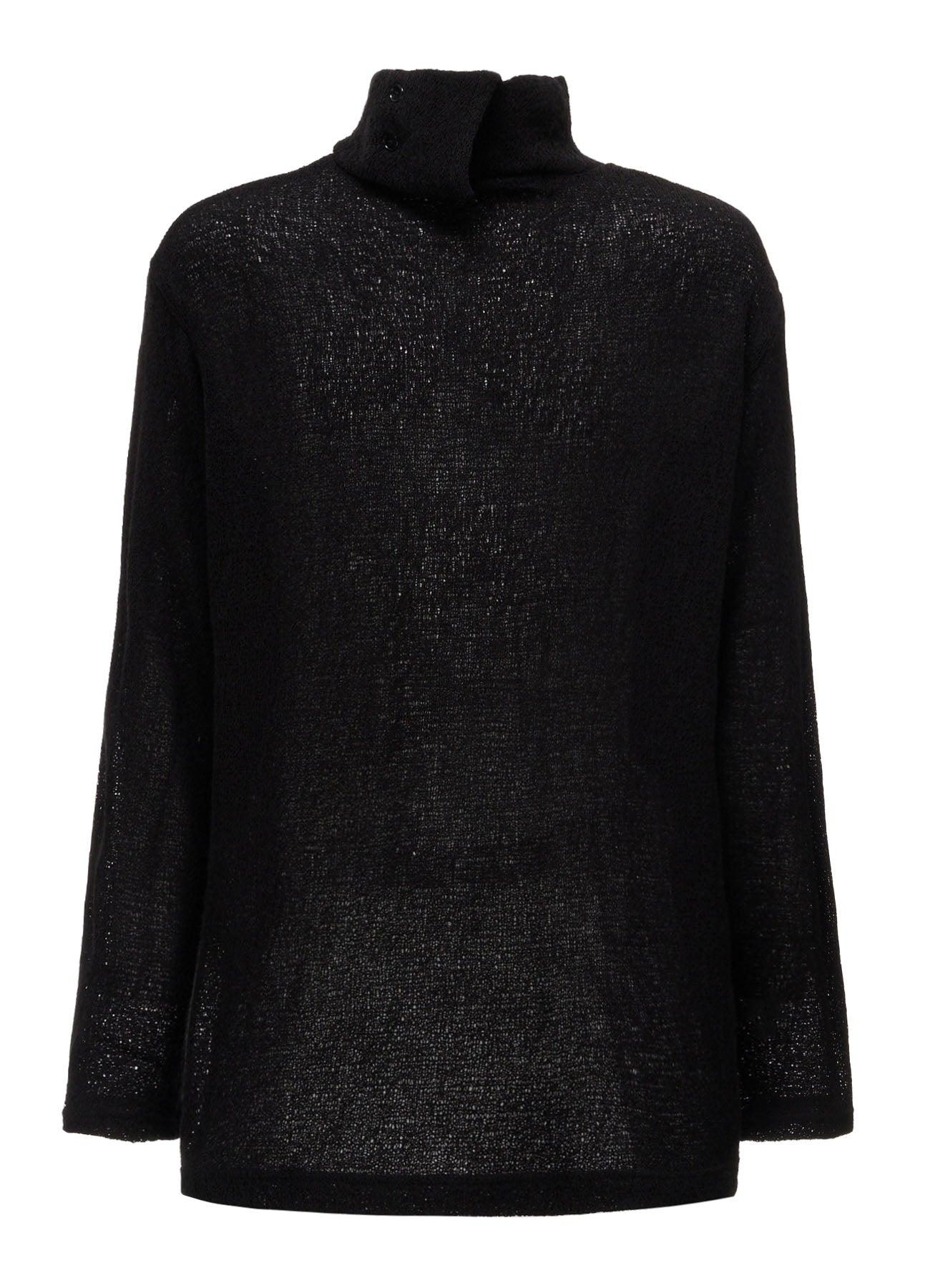 SPIDER WEB KNIT TURTLENECK LONG-SLEEVED T – THE SHOP YOHJI YAMAMOTO