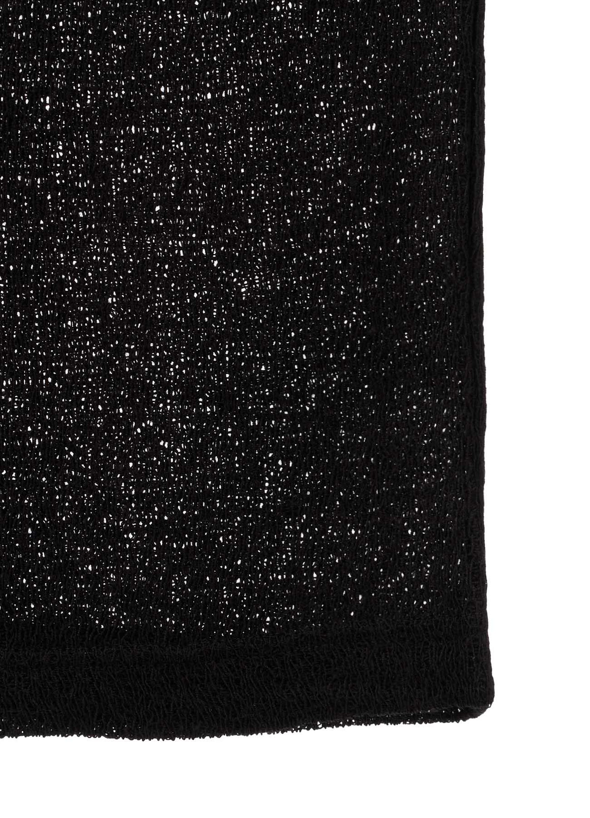 SPIDER WEB KNIT TURTLENECK LONG-SLEEVED T