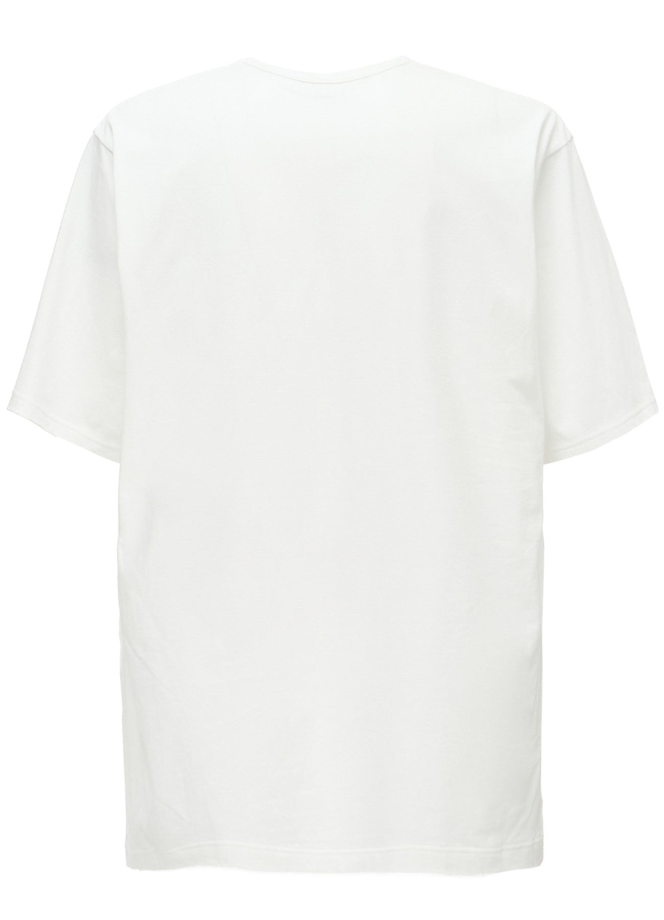COTTON JERSEY FRONT SLIT COLLAR SHORT SLEEVED T – THE SHOP YOHJI