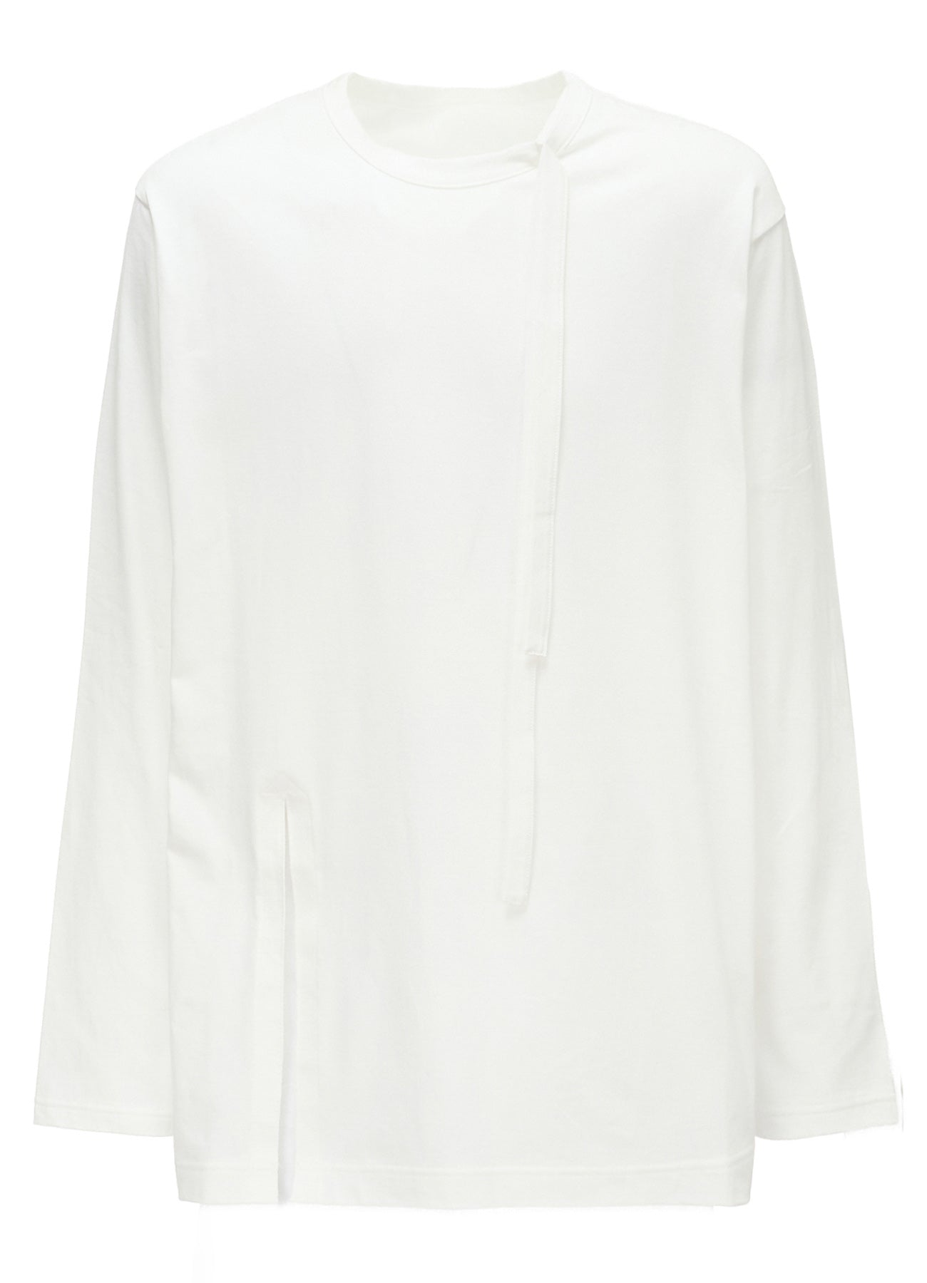COTTON JERSEY LONG SLEEVED T