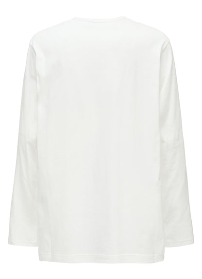 COTTON JERSEY LONG SLEEVED T
