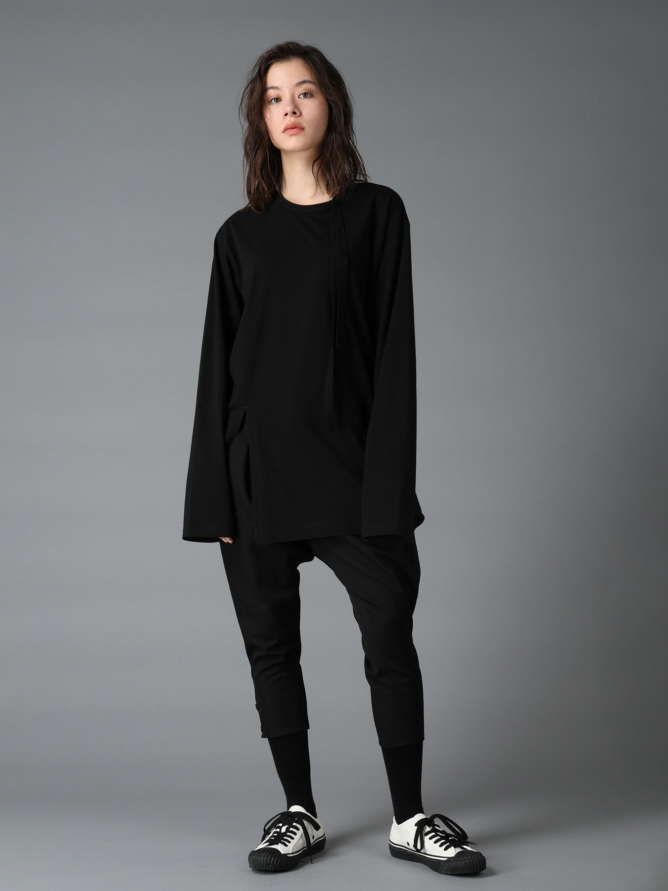 COTTON JERSEY LONG SLEEVED T