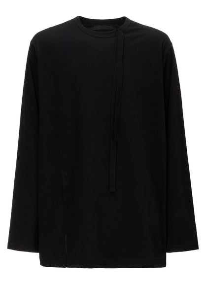 COTTON JERSEY LONG SLEEVED T