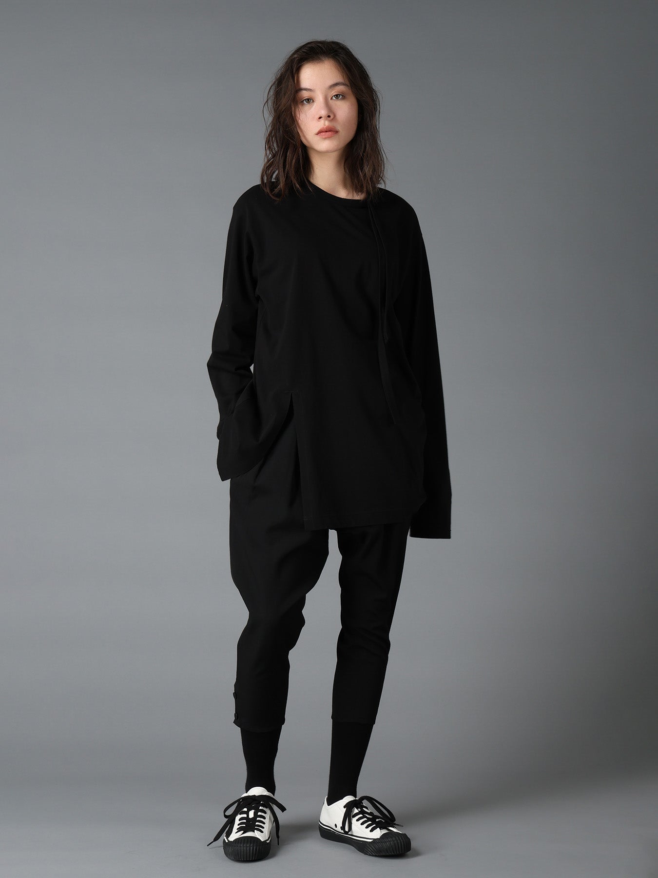 COTTON JERSEY LONG SLEEVED T