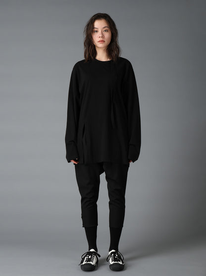 COTTON JERSEY LONG SLEEVED T