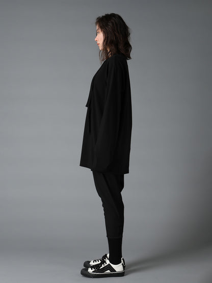 COTTON JERSEY LONG SLEEVED T