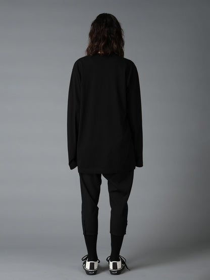 COTTON JERSEY LONG SLEEVED T
