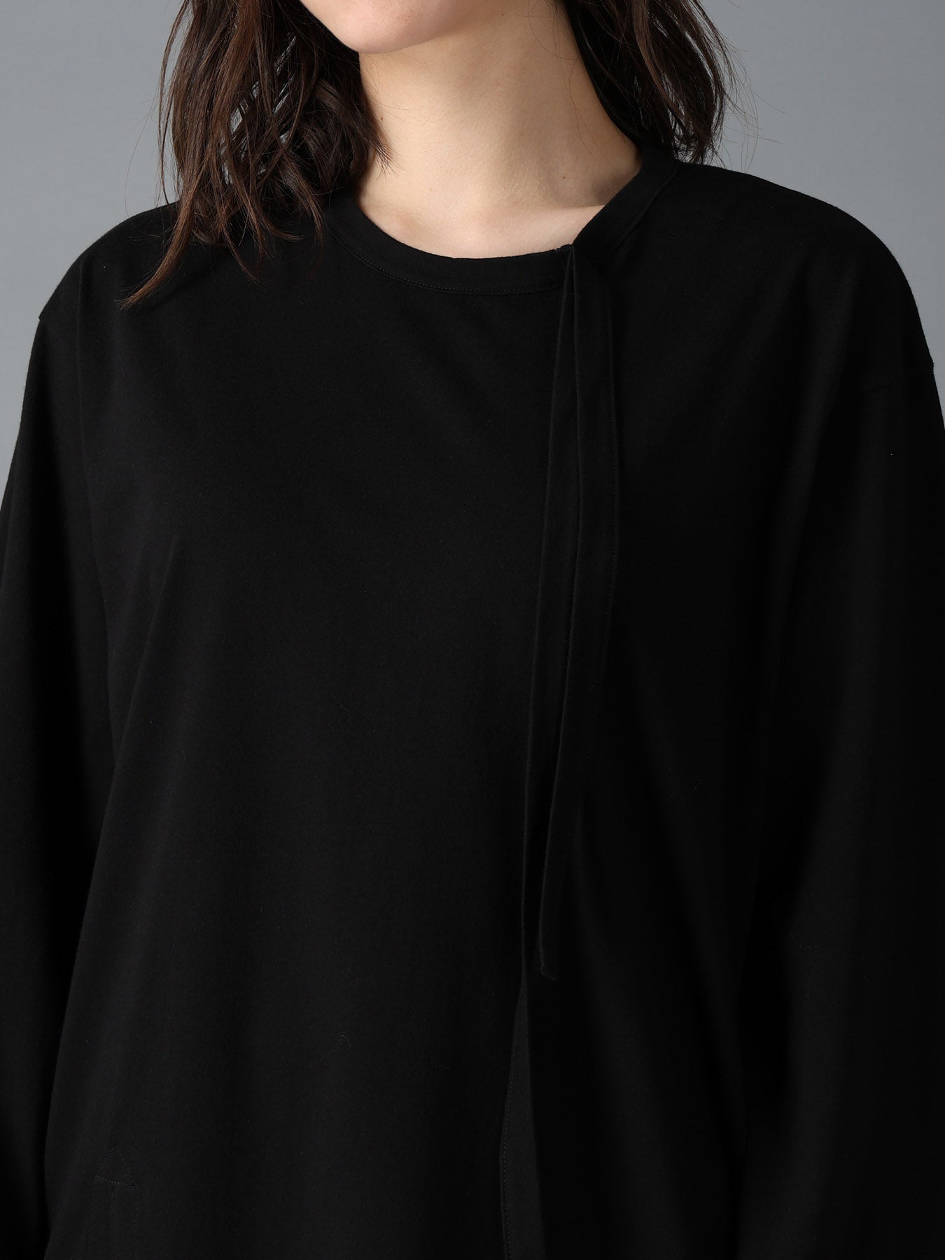 COTTON JERSEY LONG SLEEVED T