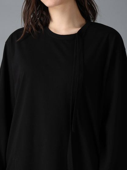 COTTON JERSEY LONG SLEEVED T