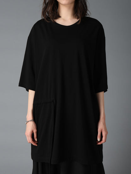 ULTIMA JERSEY SIDE GATHERED T