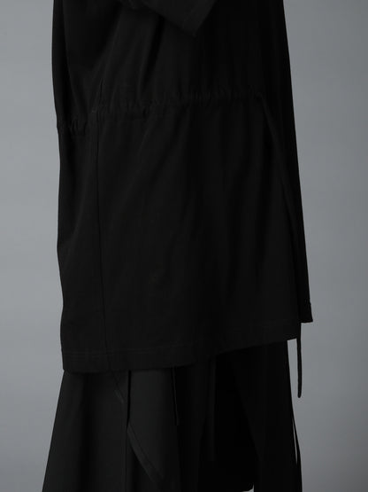 ULTIMA JERSEY SIDE GATHERED T