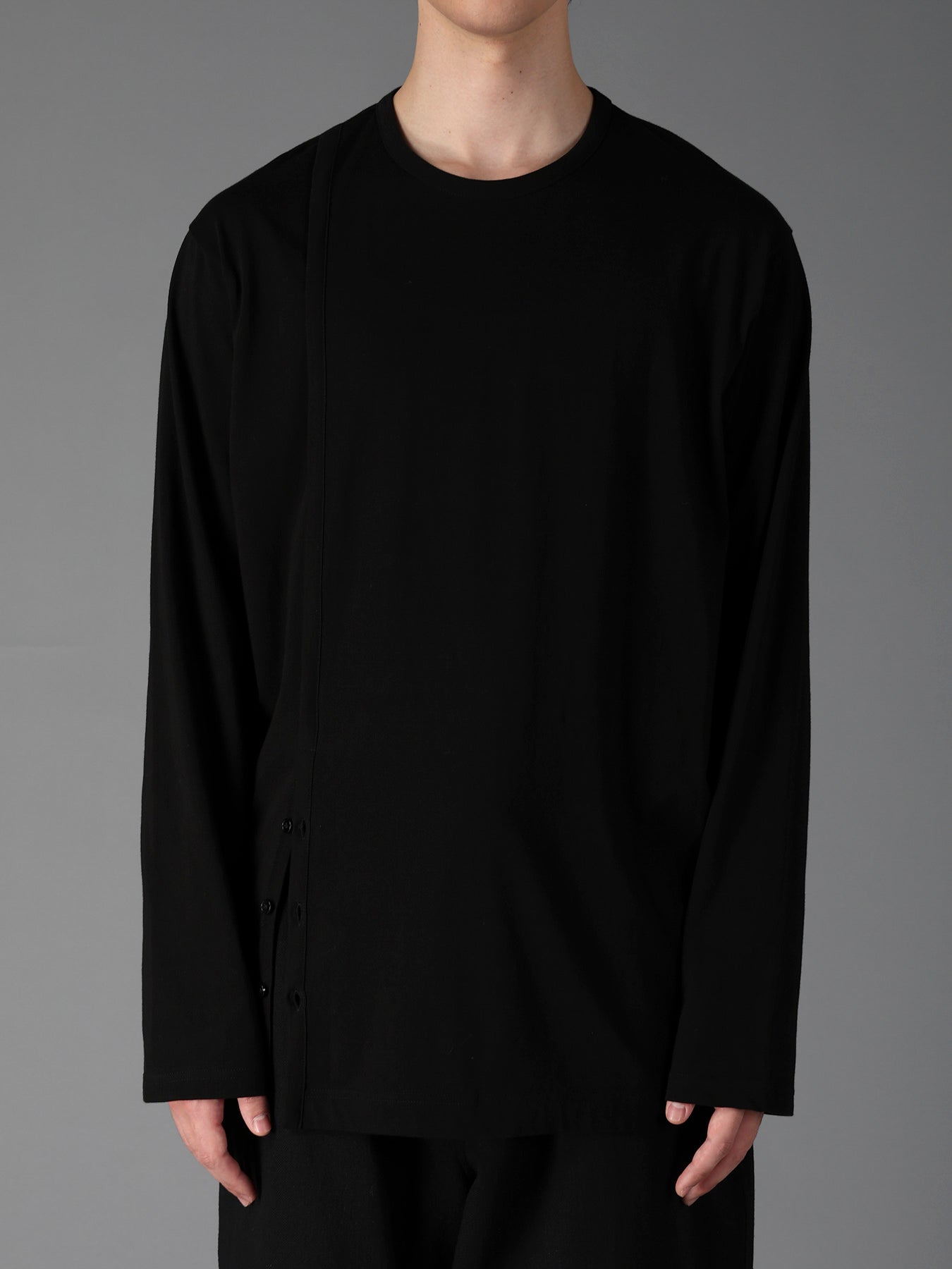 ULTIMA JERSEY LONG SLEEVED T WITH SLIT