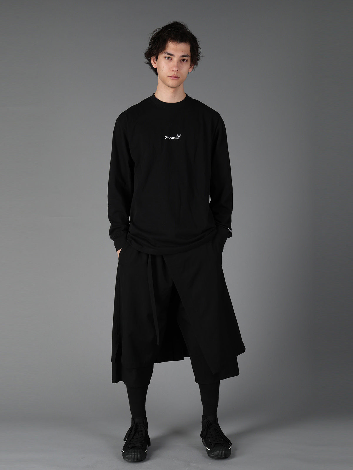 Ground Y×NEW ERA LONG SLEEVE T