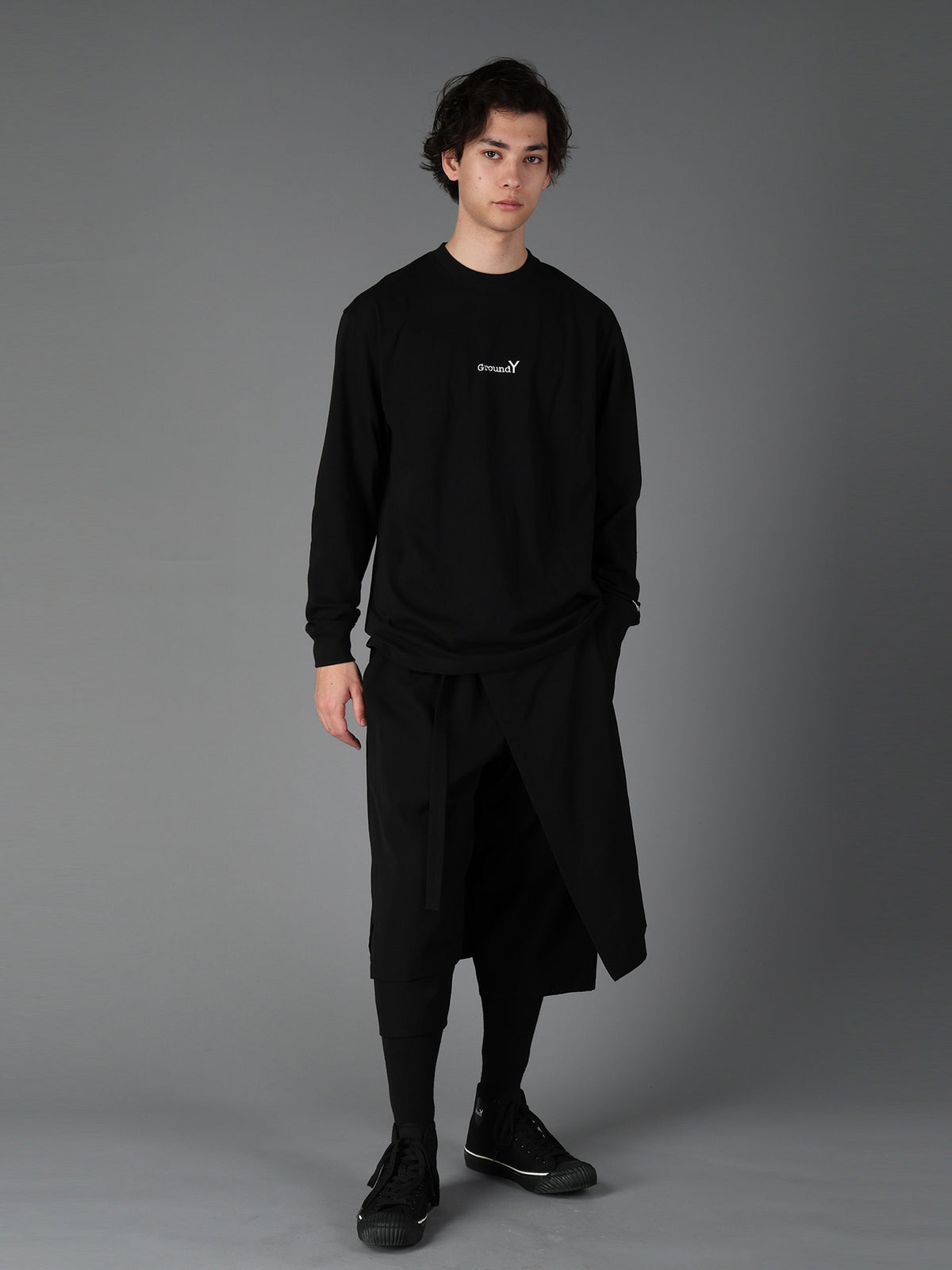Ground Y×NEW ERA LONG SLEEVE T